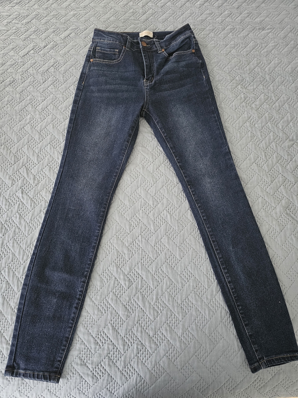 Giselle V Women’s Dark Blue Skinny Jeans - Classic Slim Fit Size 5